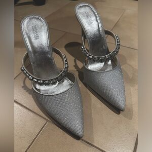 Silver Michael Kors Heels